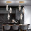 Lustre 3 lumières en acrylique moderne à intensité variable doré-1026017424-1026017432-1026017439