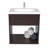 Meredith 18.9 " W Free Standing Wall Mounted Single Double Single Vanity Bathroom Vanity With Plastic Top