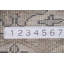 Tapis de couloir oriental vert Oushak 3 x 10