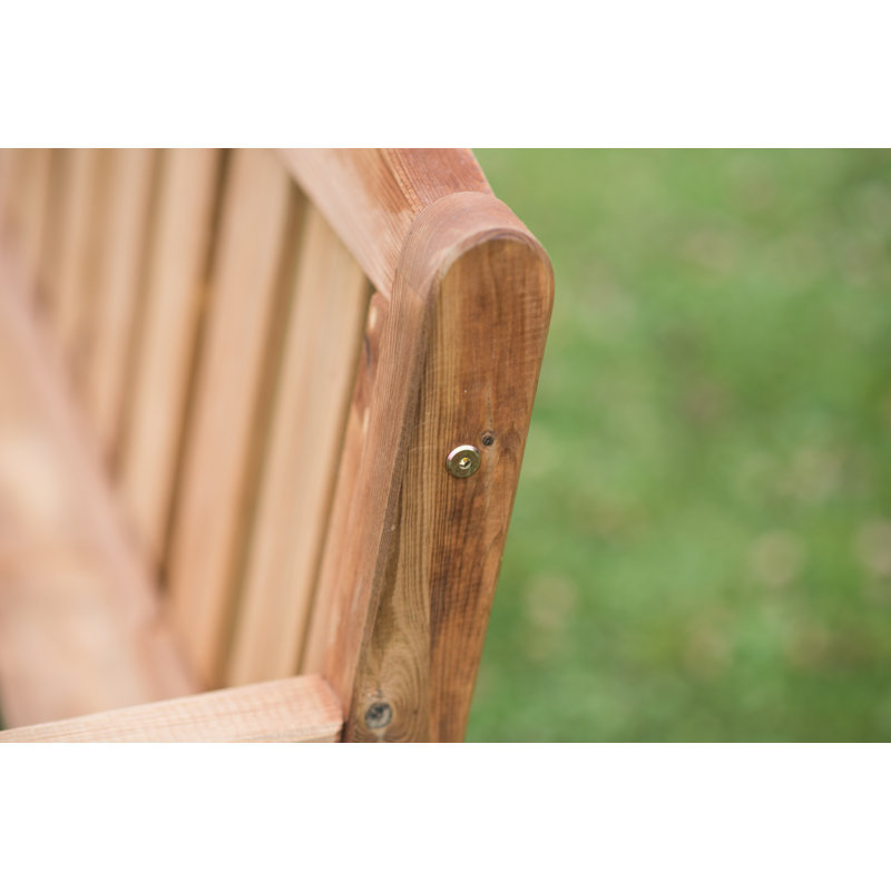 Wood Arbour, 97cm H x 170cm W x 63cm D, Brown