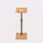 Couch Tray Table Bamboo Height Adjustable Side Table For Sofa C-Shaped Oval End Tables With Slots For Bed & Chairs In Living Room & Bedroom