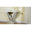 Amla 100cm W Mirrored Console Table With Crystal Accents