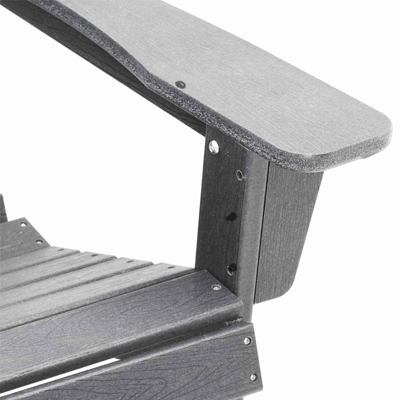 Outdoor Adirondack Chair, Light Grey