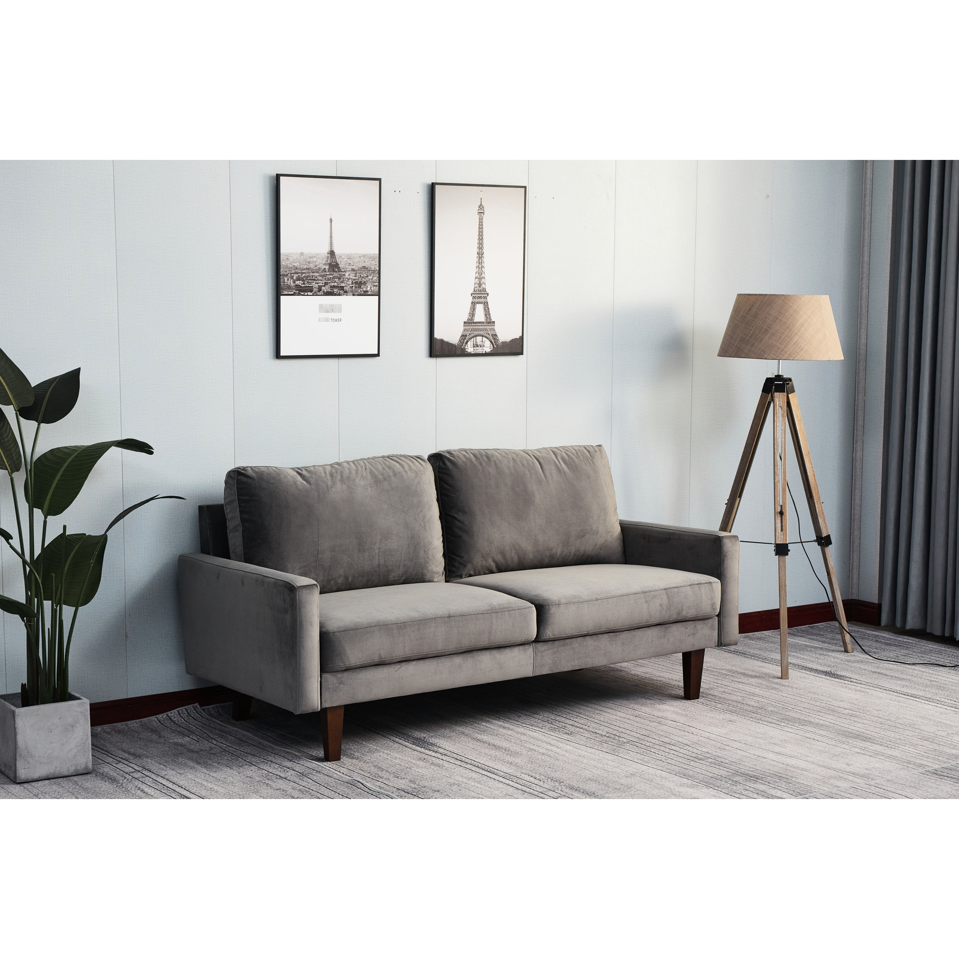 Ebern Designs Grey For Optimal Peace Of Mind: Foam Filling, Fine ...