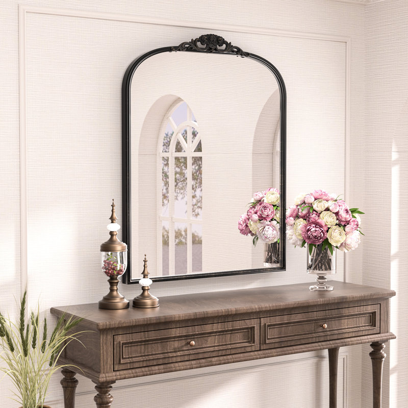  Miroir mural Arnott, Noir antique, 36 po x 30 po