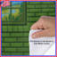Housses de couette murales en brique verte-129213956