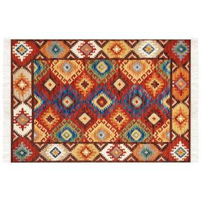 Stuttgart Southwestern Wool Hand Woven Area Rug