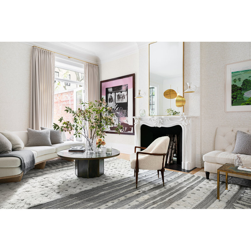 Flurin - Mist, Rectangle 6' x 9'