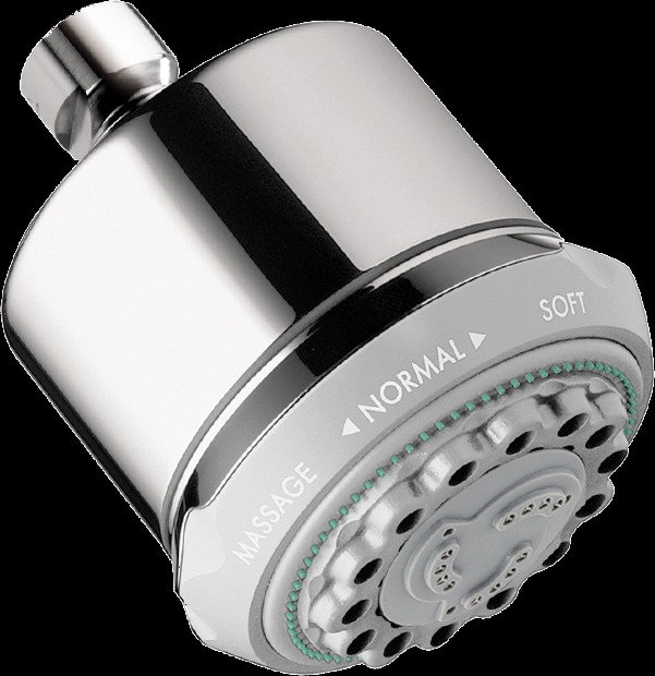 Hansgrohe 28496001 Clubmaster Multi Function Adjustable Shower Head
