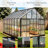 10 x 16 x 10FT Polycarbonate Greenhouse With Quick-Connect Fittings, Walk-In Large Aluminum Greenhouse With 2 Swing Doors, Winter Greenhouse For Outdoors-107237984
