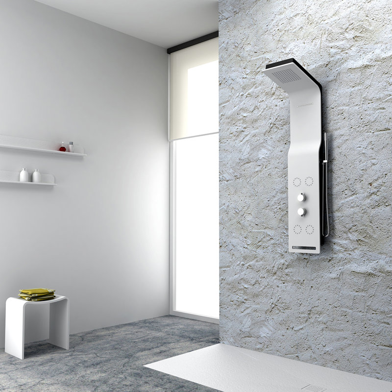53'' Shower Panel with Fixed Shower Head