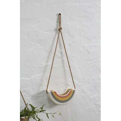 Gwinner Ceramic Indoor Hanging Planter