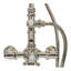 Système de douche thermostatique exposé 52 po mural avec douche à main 1,75 gallons par minute et poignées levier / croix-98155626