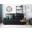Milla 3 Seater Faux Leather Sofa-26297269