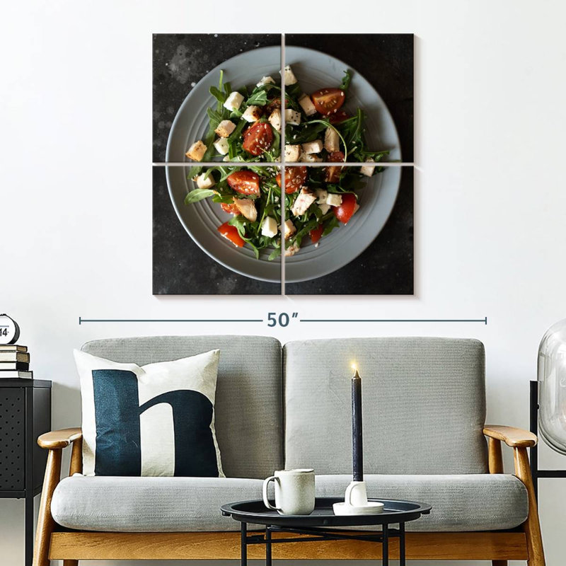 Salade de poulet à la feta Yarlin, H 32 po x l 32 po