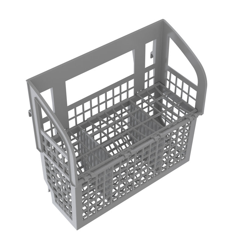 24" White Built-In Dishwasher with Stainless Steel Tub