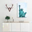 Beneath The Statue Of Liberty - Wrapped Canvas-56644062