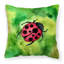 Coussin décoratif intérieur/extérieur à dame de coccinelle-2030230272