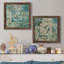 Arboretum Spring Song II - Ensemble de 2 peintures sur toile encadrées-710930120-710930135