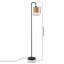 Almund 158cm Black Arched Floor Lamp