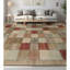 Tapis taupe noué à la main de haute qualité