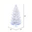 Arbre de Noël artificiel pin en cèdre 5,5 po x 47 po Vickerman, non éclairé