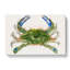 Green and Blue Crab by J.E. De Kay - Wrapped Canvas-55360442