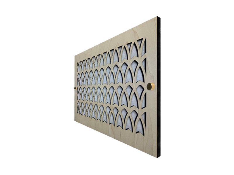 Registres muraux et de plafond Stellar Air avec vis en laiton - 8 x 32 (ouverture de conduit) 10 x 34 - Arches célestes