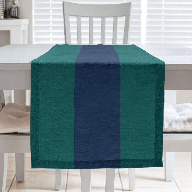 Seattle Table Runner – Durable, Fade-Resistant, and Machine Washable in Team-Inspired Colors, 90" x 16", San Francisco
