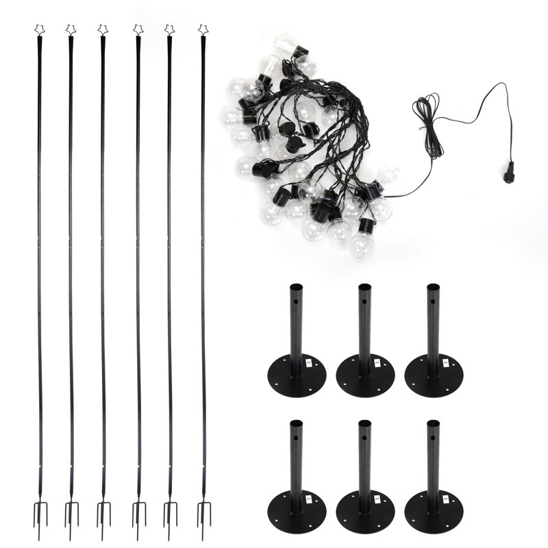 Guirlande d'extérieur (6 pièces x 55 pi)