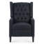 Fauteuil inclinable manuel avec boucle à pointe profonde et engrenages réglables