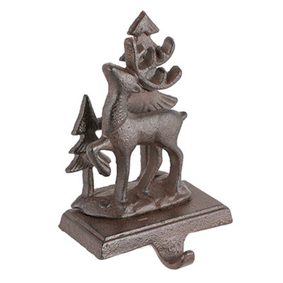 3D Reindeer Stocking Holder