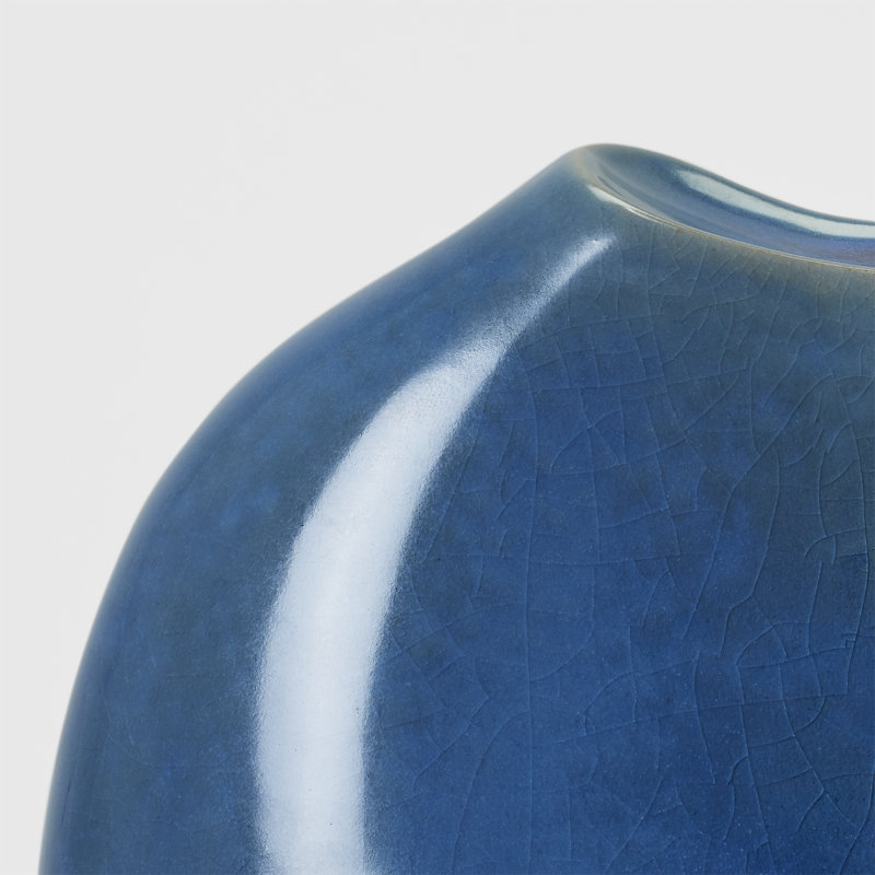 Norton Ceramic Table Lamp, Blue
