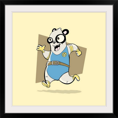 « panda-superhero animal art », impression