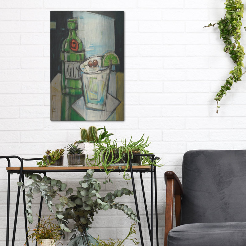«Gin And Tonic» par Tim Nyberg, H 16 po x l 12 po