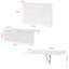 Sighrik 80cm Rectangular Folding Table