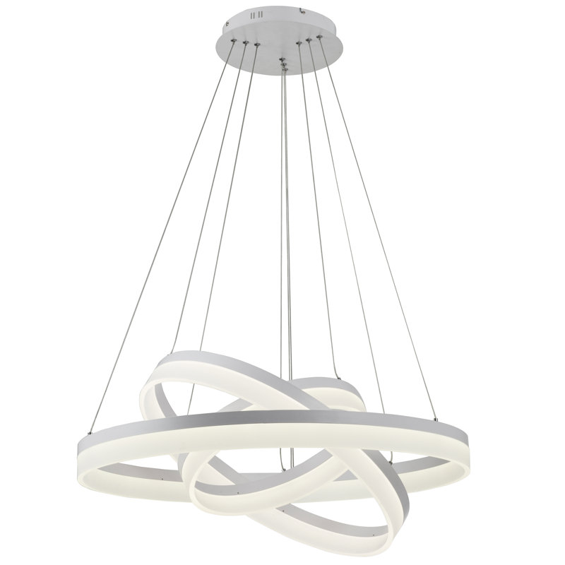 Ostler 3 - Light White LED Cluster Pendant