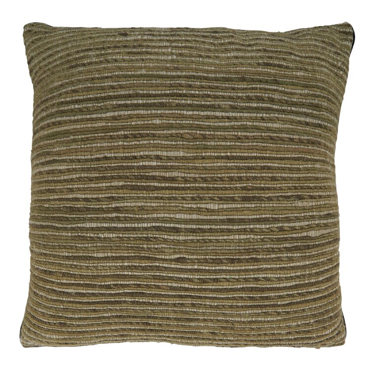 Saro Kailani Striped Rayon/Viscose Throw Pillow | Wayfair