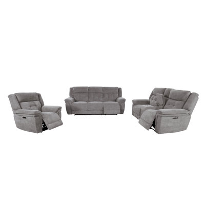 Maryellen Power Reclining Sofa Loveseat And Recliner