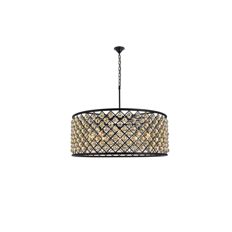 10 - Light Pendant, Mocha Brown, Golden Teak
