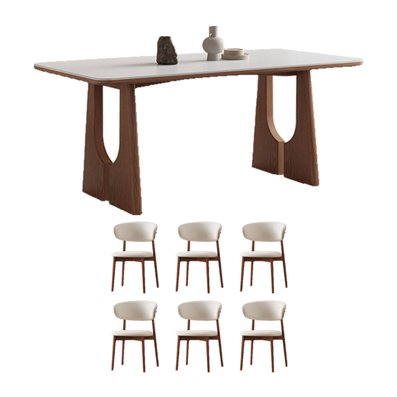 Table de salle à manger French Vintage, H 29,52 po x L 55,11 po x l 31,49 po