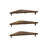 Furinno Rossi Triangle Corner Floating Shelves, Wall Mount Display Shelf, Set of 3-12128077
