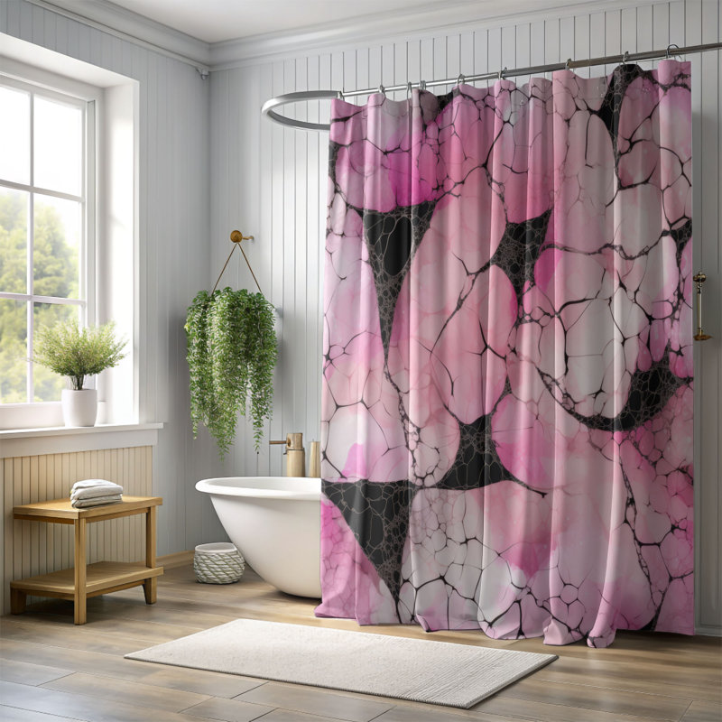 Rideaux de douche de qualité supérieure, H 74 po x l 71 po