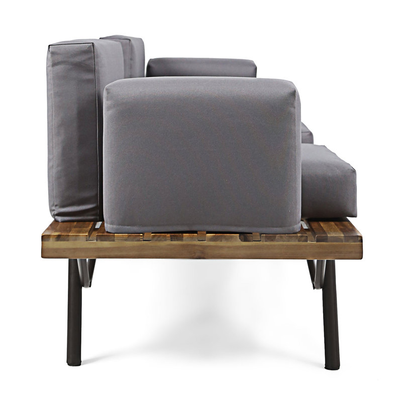 Causeuse d'extérieur avec table basse