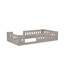 Lit plateforme en bois avec garde-corps-1387221969