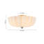Plafonnier semi-encastré 3 lumières-213509747-54754484