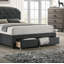 Lit simple en tissu-275057324