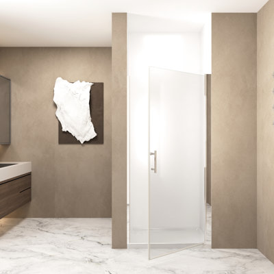 Porte de douche pivotante 6Mm