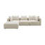 Canapé modulaire 4 pièces Tov Furniture Hangover-244158629-244158634-244162279