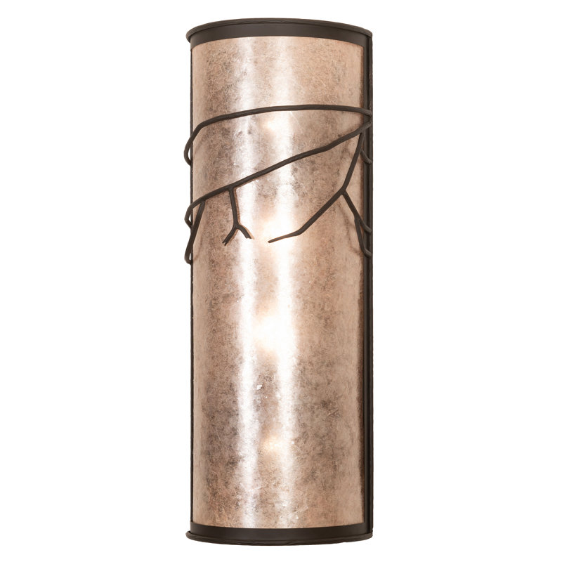 2 - Light Flush Mounted Sconce